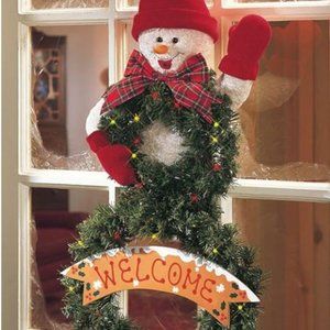 AVON Snowman Motion Activated Greeter Singing Let it Snow Vintage